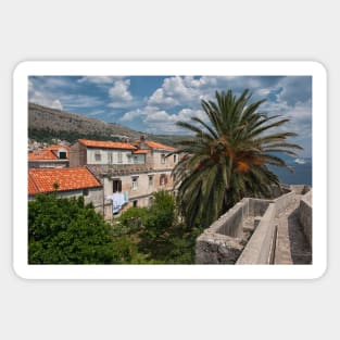 The Walls of Dubrovnik Sticker